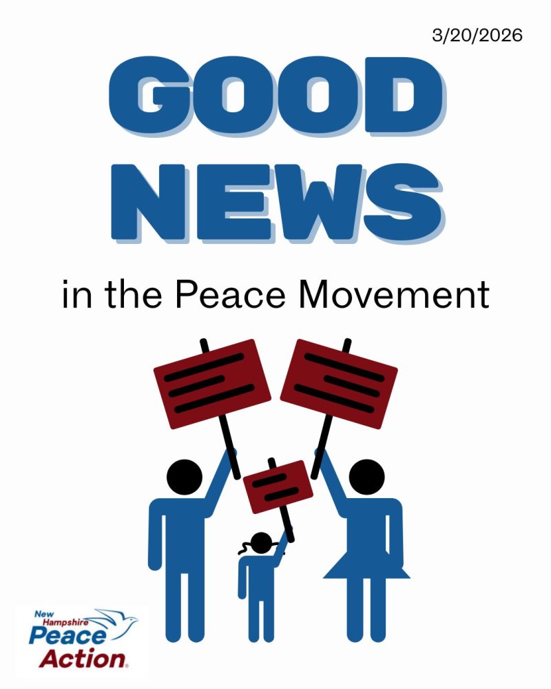 Good News in the Peace Movement